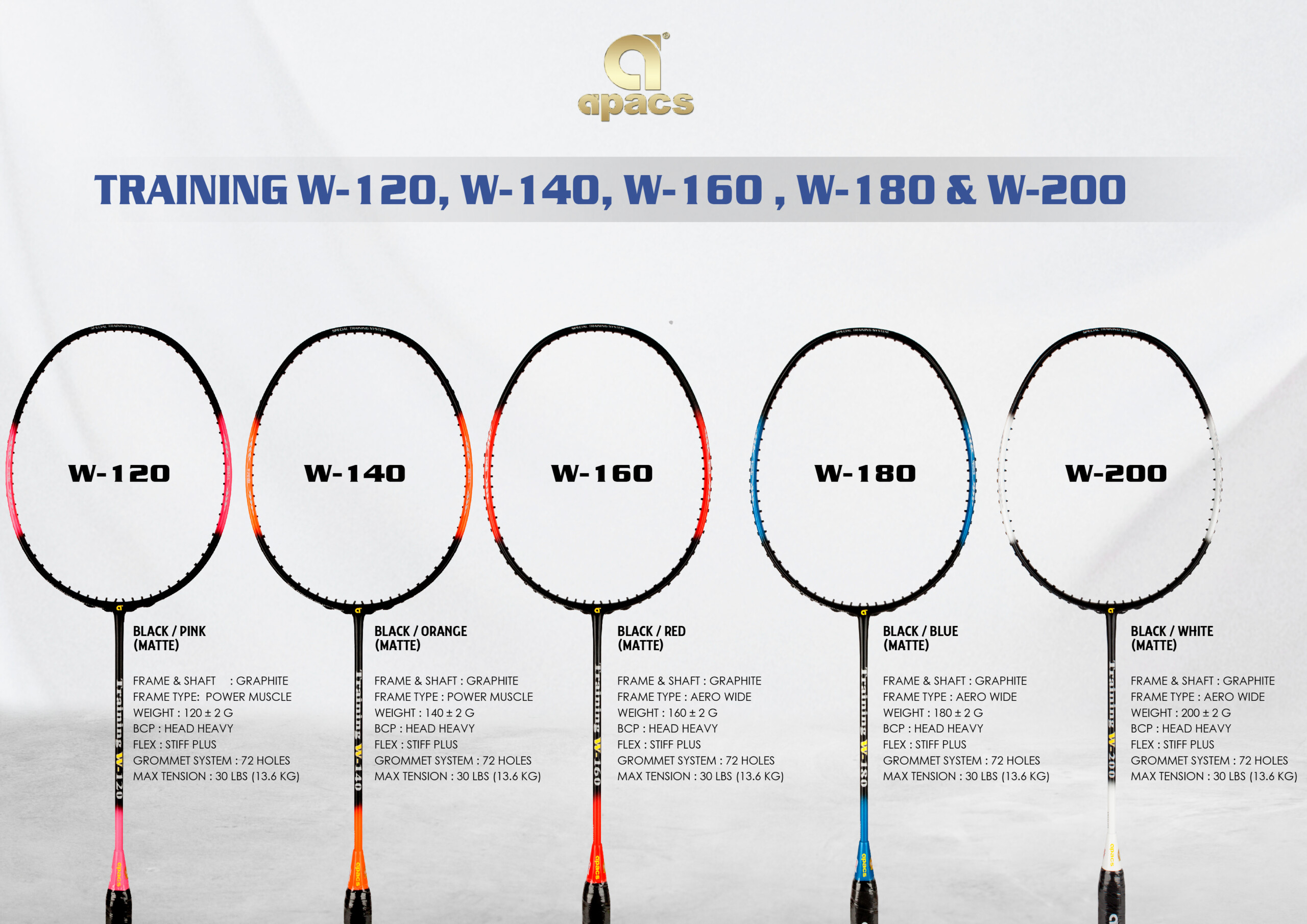 TRAINING RACKET | APACS JAPAN