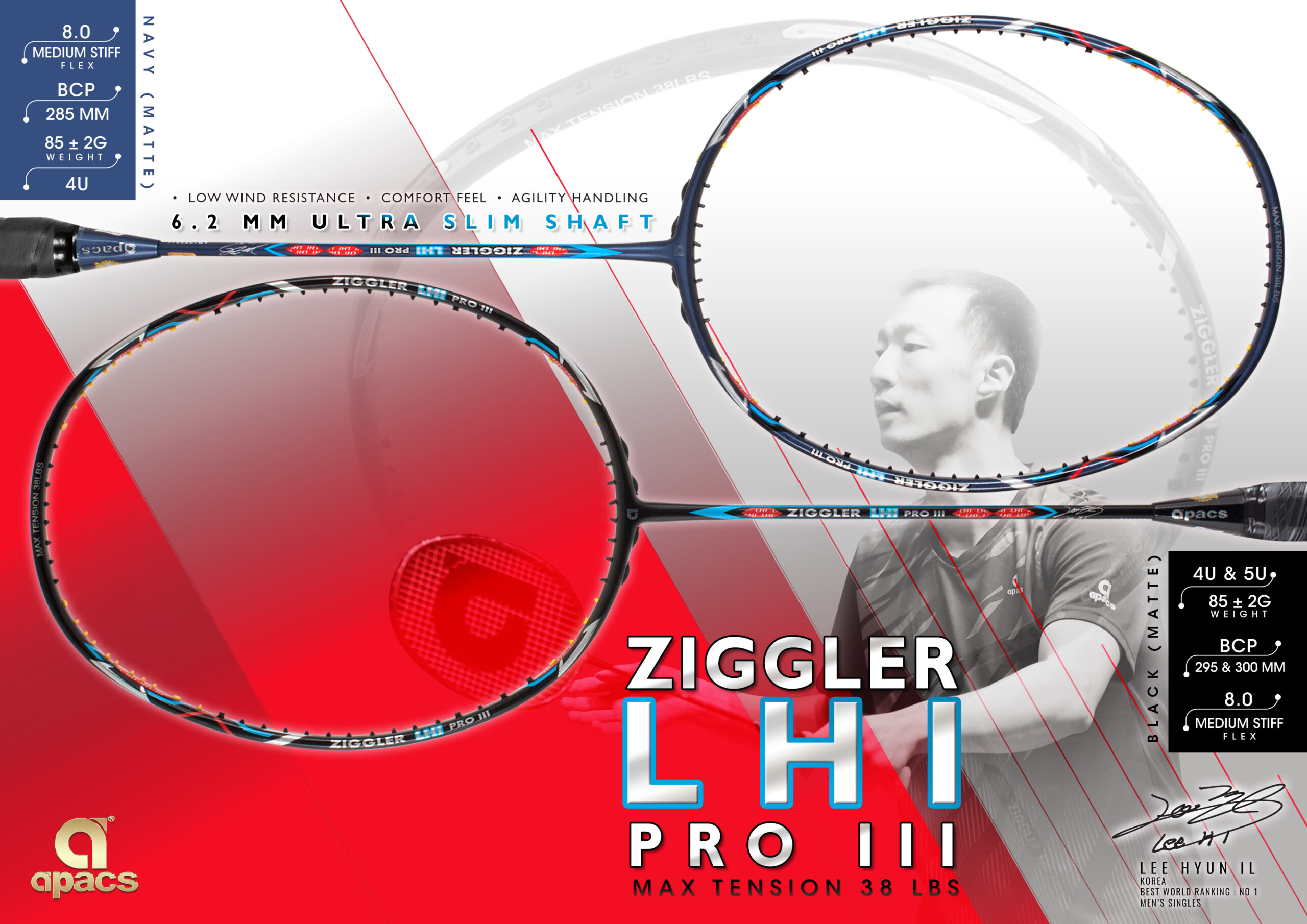 二*郎様 apacsアパックス ZIGGLER LHI PRO III ZIGGLER LHI PRO III | APACS JAPAN